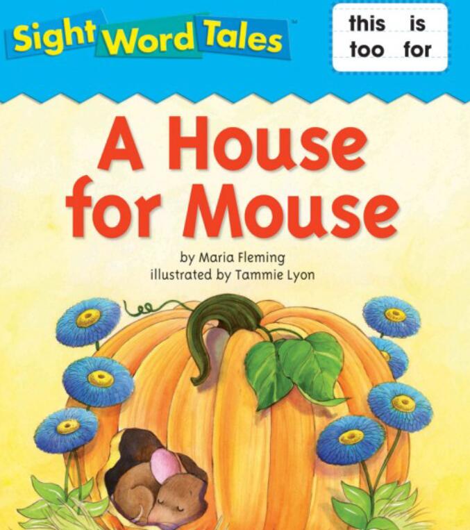 《A House for Mouse》英语绘本pdf资源百度网盘免费下载