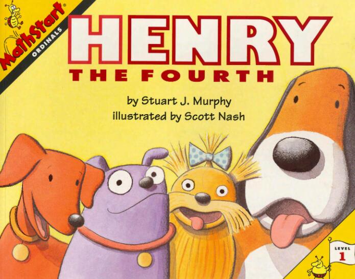 《henry the fourth第四个出场的亨利》数学启蒙英语绘本pdf资源免费下载