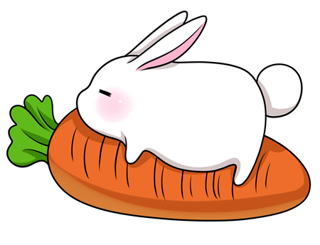 小白兔种胡萝卜的童话故事
