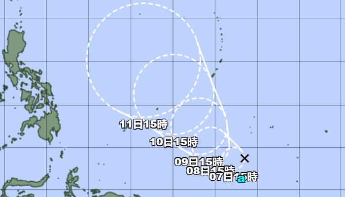 1号台风马勒卡最新消息路径预测 会来影响我国吗