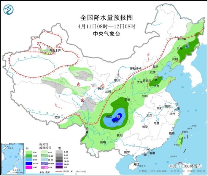 “鲇鱼”与“马勒卡”双台风共舞 较强冷空气影响中东部