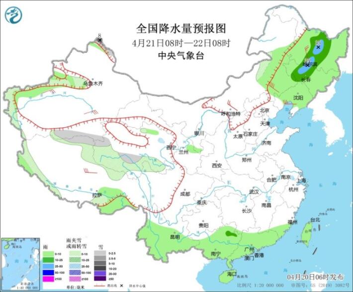 冷空气侵袭华北东北等降温达8℃ 沙尘暴预警继续发布