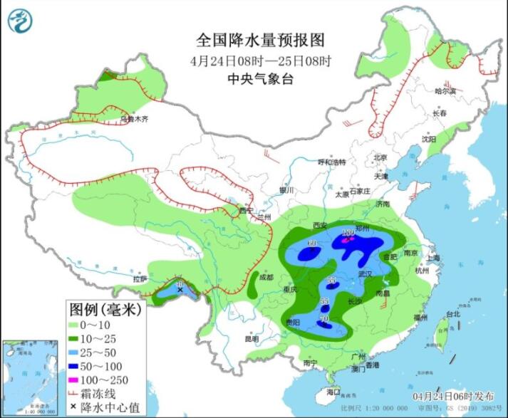 南方多地暴雨伴强对流天气 一股冷空气又将侵袭北方