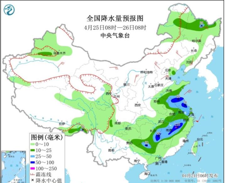 南方多地暴雨伴强对流天气 一股冷空气又将侵袭北方