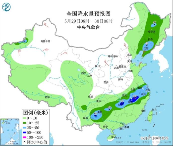 广西广东福建等局部大暴雨 山东河南等将迎39℃高温