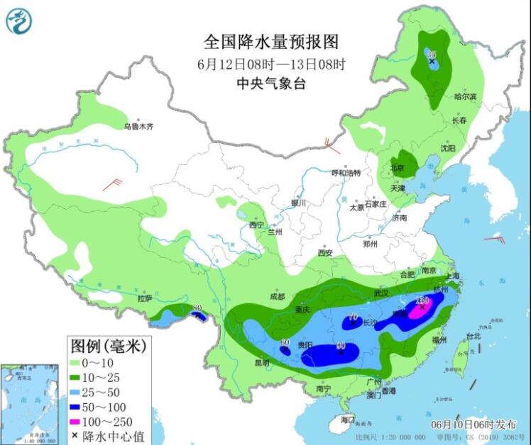 华北东北等多阵雨或雷阵雨 广东福建等仍有较强降雨