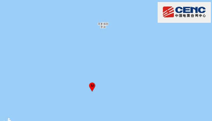 新西兰北岛以东海域发生6.0级地震 会引发海啸吗