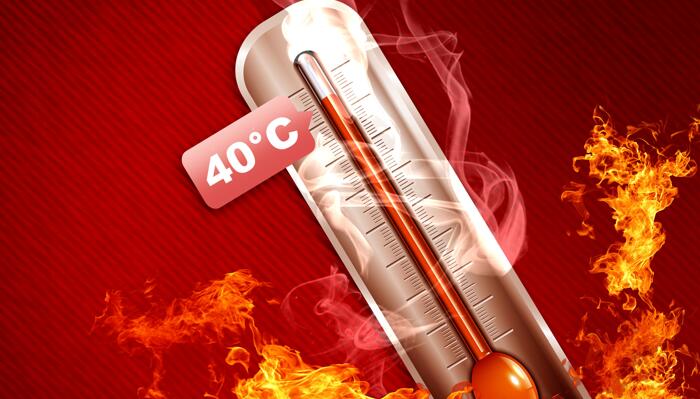 极端高温将在河南滞留几天 今明郑州最高气温高达40℃