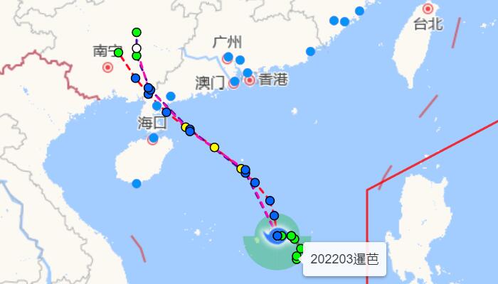 3号台风暹芭将影响华南 广西广东海南等迎强风雨