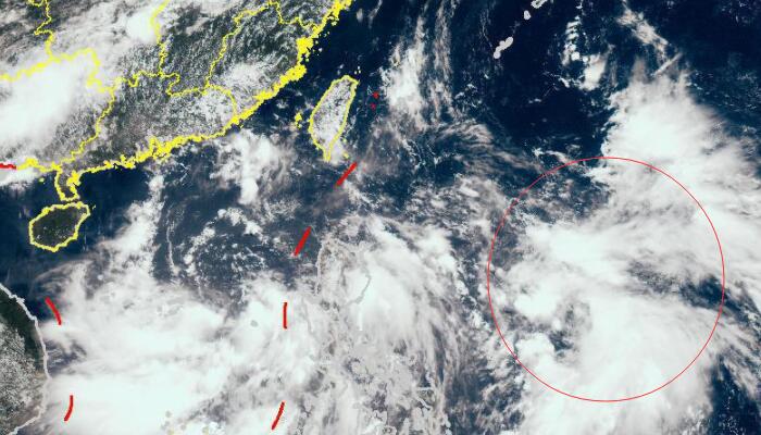 2022年4号台风路径实时发布系统卫星云图 台风“艾利”胚胎最新云图（持续更新）