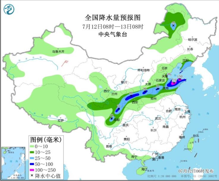 陕西四川等部分地区暴雨或大暴雨 高温橙色预警继续发布