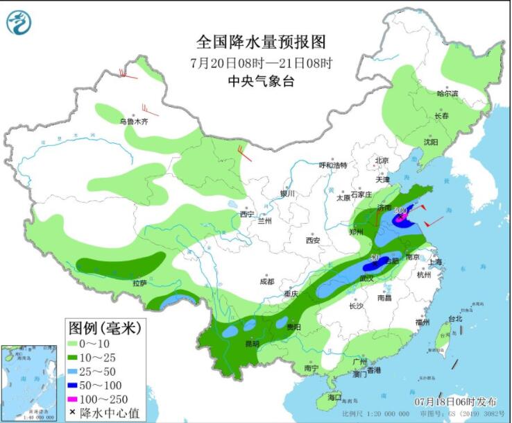 云贵川渝等有强降雨过程 南方多地高温暂缓