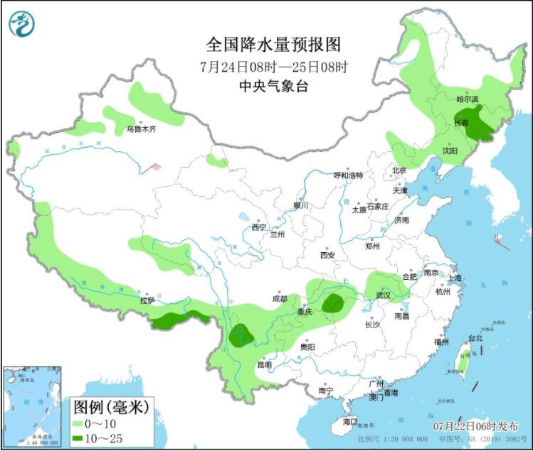 陕西河南山东等有暴雨 江南华南等持续高温天