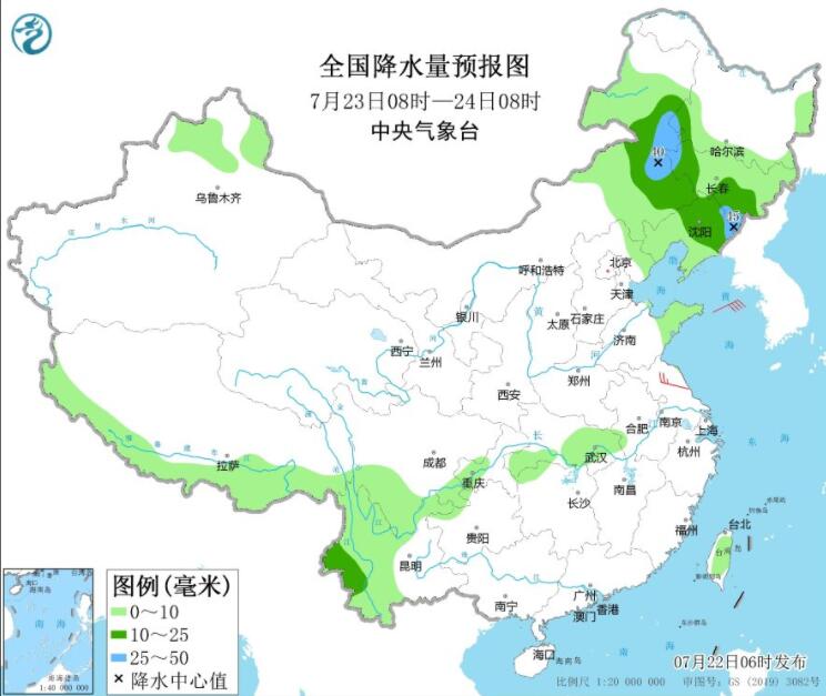 陕西河南山东等有暴雨 江南华南等持续高温天