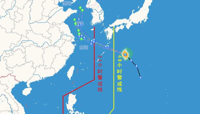 台风路径实时发布：5号台风桑达最新路线图