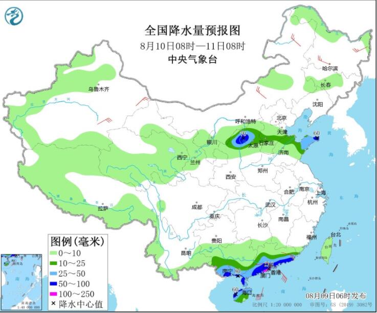 陕晋冀鲁等有暴雨或大暴雨 江南四川等依然高温笼罩