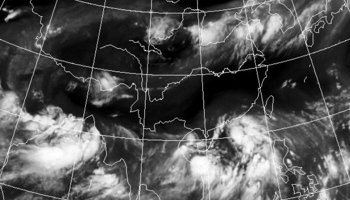 台风路径实时发布系统7号台风云图 南海热带低压高清卫星云图预览