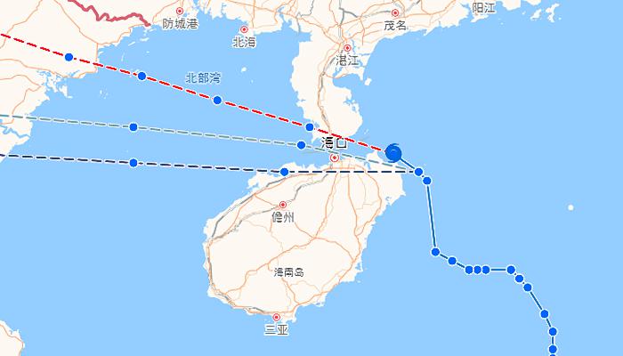 2022年7号台风木兰现在位置在哪里 温州台风网7号台风路径实时发布系统