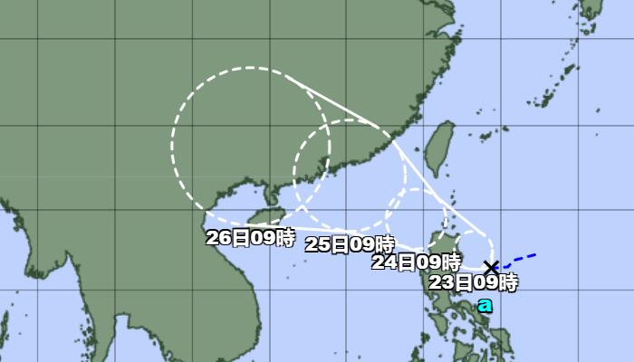 台风最新消息2022年9号台风路径图预测 未来会登陆哪里