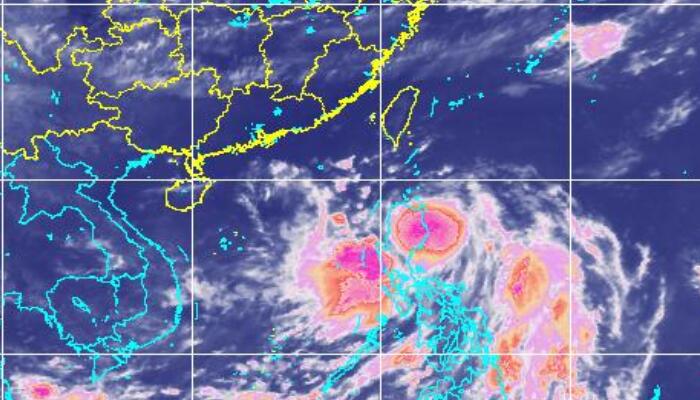 台风“马鞍”最新路径走向图：将袭华南对海南有明显影响