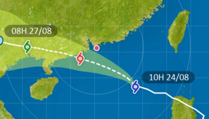 九号台风最新路径动向图 马鞍台风路径实时发布系统路径图趋势