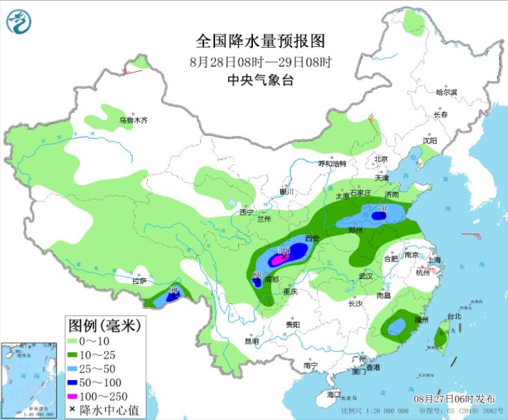 陕西山西河南四川等有暴雨 重庆部分地区最高温仍超40℃