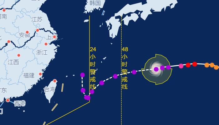 上海台风网11台风路径图查询分析 会不会来上海
