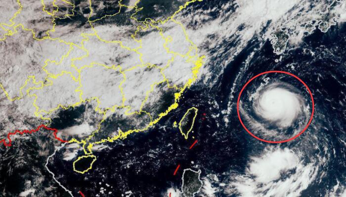 超强台风“轩岚诺”已超17级 云南华南局部有较强降雨