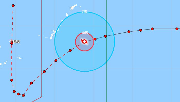 温州台风网台风2022实时路径图 最新11号台风实时路径跟踪