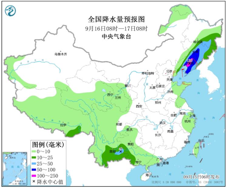 12号台风实时路径图发布系统 台风梅花今夜或三登山东