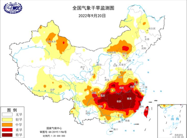 湖南97个县市区特旱：鱼被晒成鱼干 中央气象台继续发布气象干旱黄色预警