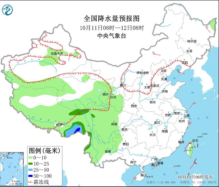 受冷空气影响吉林辽宁等地降温6～8℃ 东北地区有明显降雪