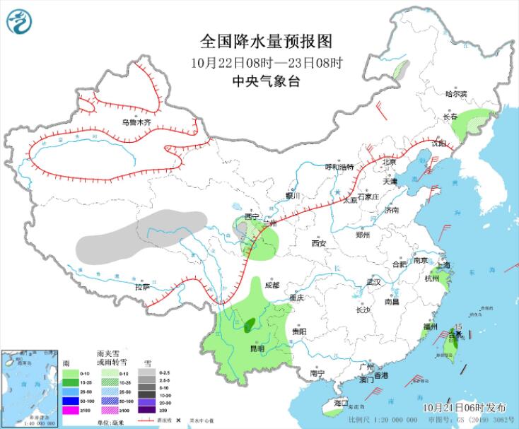 冷空气影响南海等大风仍明显 海南部分地区仍有暴雨