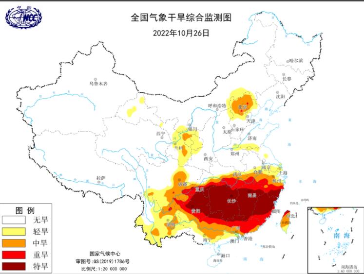 湖南迎降温降雨但并非“雨露均沾” 南部今明最高气温仍有25~30℃