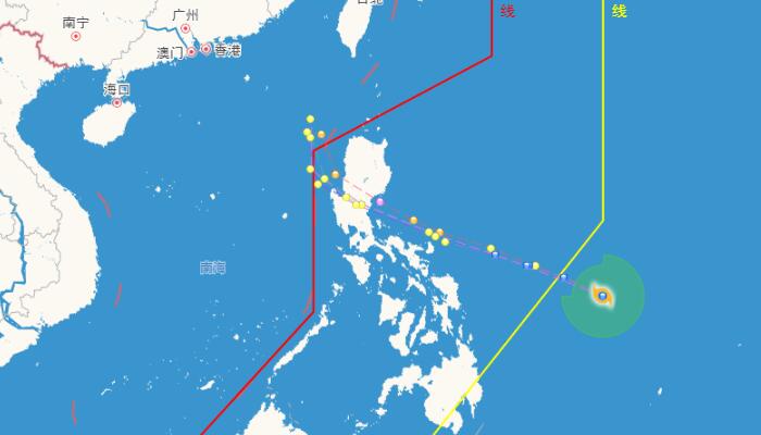 第22号台风实时路径预测图 “尼格”未来会去往哪里