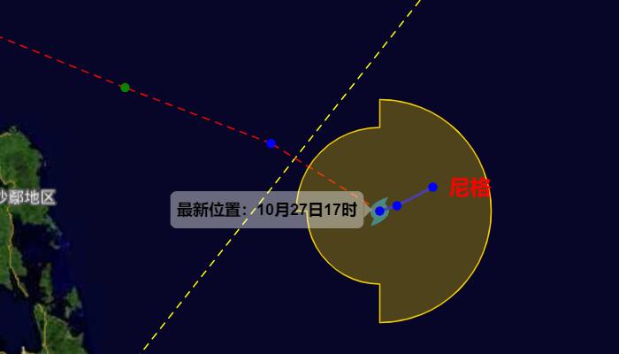 十月底第22号台风尼格生成 台风尼格对浙江有什么影响