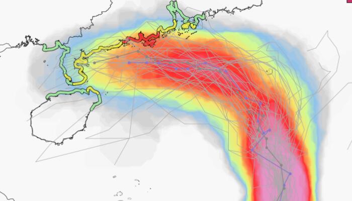 台风尼格实时发布路径走向 22号台风最新路径发展趋势图汇总