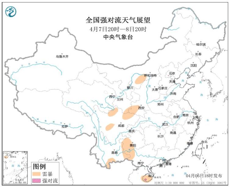 广东西南部等地有强降雨天气 福建海南等地有暴雨天气