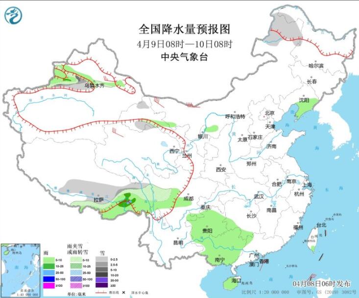 南方部分地区仍是阴雨天 冷空气影响西北华北等迎沙尘 